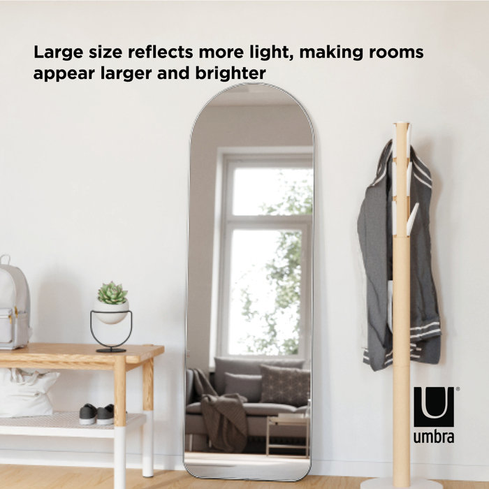 Umbra Arch Metal Floor Mirror & Reviews | Wayfair